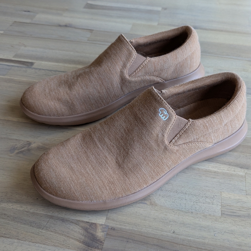 Merino Men's Slip-Ons Camel - Picture 2 of 11